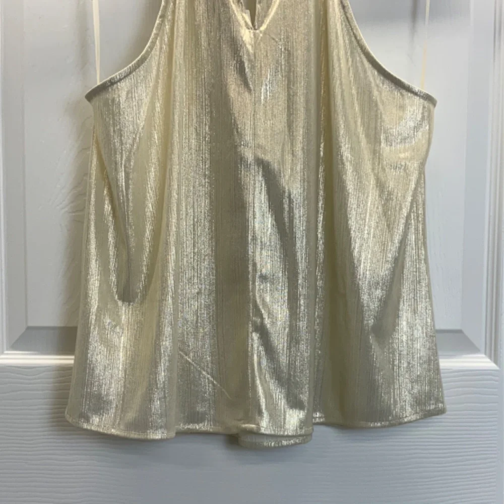 Anthropologie Sunday in Brooklyn Shine Halter Top - Picture 15 of 16